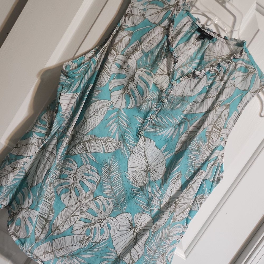 Talbots 2Xp Tropical Leaves